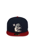 Blue Fitted Hellstar Baseball Hats