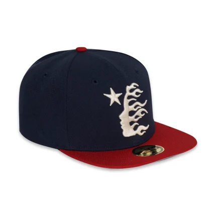 Blue Fitted Hellstar Baseball Hats