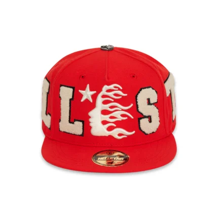 Buy Red Fitted Hellstar OG Patch