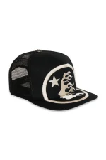 Buy Hellstar Big Logo Trucker Snapback Hat