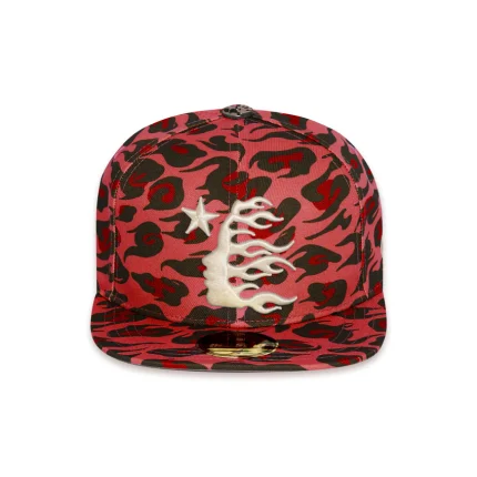 Buy Hellstar Fitted Cheetah Print Hat