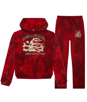 Hellstar Sports Red Tracksuit