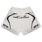 Hellstar White Warm Up Shorts