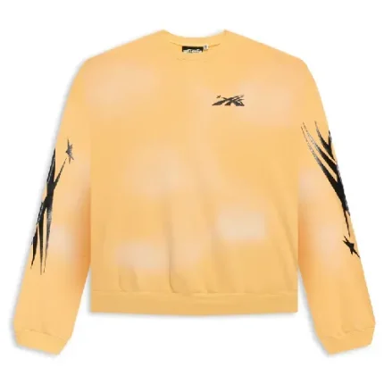 Yellow Hellstar Sports Crewneck Men & Women